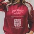 Hamlet Theatre Classic Literature Book Lover Premium Tri-Blend Raglan Sleeve Sweatshirt Heather Dust Hamlet Theatre Classic Literature Book Lover Premium Tri-Blend Raglan Sleeve Sweatshirt Heather Dust