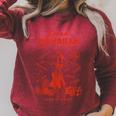 Hawaii Phrasebook 50s Tiki Style Raglan Sleeve Sweatshirt Heather Dust