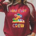 Head Start Crew Book ABC Block Headstart Teacher Arts Men Women Raglan Sleeve Sweatshirt Heather Dust Head Start Crew Book ABC Block Headstart Teacher Arts Men Women Raglan Sleeve Sweatshirt Heather Dust