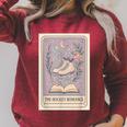 Hockey Romance Tarot Card Books Reader Cozy Reading Raglan Sleeve Sweatshirt Heather Dust Hockey Romance Tarot Card Books Reader Cozy Reading Raglan Sleeve Sweatshirt Heather Dust