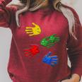 Homemade T-Shirt Book Character Costumes For Teachers Men Women Kids Raglan Sleeve Sweatshirt Heather Dust