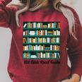 Hot Girl Read Books Raglan Sleeve Sweatshirt Heather Dust
