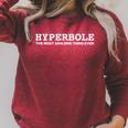 Hyperbole Shirt Dictionary Book Lover Grammar English Raglan Sleeve Sweatshirt Heather Dust Hyperbole Shirt Dictionary Book Lover Grammar English Raglan Sleeve Sweatshirt Heather Dust