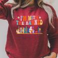 I'm With The Banned Book Readers I Read Banned Books Raglan Sleeve Sweatshirt Heather Dust