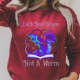 I'm a Book Dragon Not a Worm Dragons Reading Raglan Sleeve Sweatshirt Heather Dust I'm a Book Dragon Not a Worm Dragons Reading Raglan Sleeve Sweatshirt Heather Dust