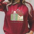 I'm Booked Tonight Cozy Floral Book Lover Graphic Raglan Sleeve Sweatshirt Heather Dust I'm Booked Tonight Cozy Floral Book Lover Graphic Raglan Sleeve Sweatshirt Heather Dust