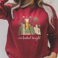 I'm Booked Tonight Floral Books Cozy Reading Graphic Raglan Sleeve Sweatshirt Heather Dust I'm Booked Tonight Floral Books Cozy Reading Graphic Raglan Sleeve Sweatshirt Heather Dust