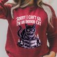 I'm An Indoor Cat Cute Witch Kitten With Books And Candles Raglan Sleeve Sweatshirt Heather Dust I'm An Indoor Cat Cute Witch Kitten With Books And Candles Raglan Sleeve Sweatshirt Heather Dust