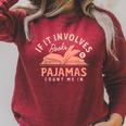 If It Involves Books And Pajamas Count Me In Book Reading Raglan Sleeve Sweatshirt Heather Dust