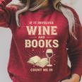 If It Involves Wine And Books Count Me In Raglan Sleeve Sweatshirt Heather Dust If It Involves Wine And Books Count Me In Raglan Sleeve Sweatshirt Heather Dust