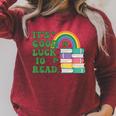 IT S Good Luck To Read Book Lover Raglan Sleeve Sweatshirt Heather Dust IT S Good Luck To Read Book Lover Raglan Sleeve Sweatshirt Heather Dust