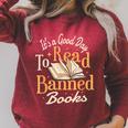 It's A Good Day To Read Banned Books Bibliophile Bookaholic Raglan Sleeve Sweatshirt Heather Dust It's A Good Day To Read Banned Books Bibliophile Bookaholic Raglan Sleeve Sweatshirt Heather Dust