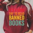 It's A Good Day To Read Banned Books Banned Books Raglan Sleeve Sweatshirt Heather Dust