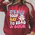 It's a Good Day To Read a Book World Book Day Costume Kids Raglan Sleeve Sweatshirt Heather Dust