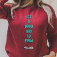 It's A Good Day To Read Book Worm Library Nerds Raglan Sleeve Sweatshirt Heather Dust It's A Good Day To Read Book Worm Library Nerds Raglan Sleeve Sweatshirt Heather Dust