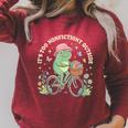 It's Too Nonfiction Outside Frog Reading Book Lover Raglan Sleeve Sweatshirt Heather Dust