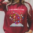 It's Not Hoarding If It's Books Book Raglan Sleeve Sweatshirt Heather Dust