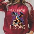 It's Not Hoarding If It's Books Reading Bookworm Reader Raglan Sleeve Sweatshirt Heather Dust It's Not Hoarding If It's Books Reading Bookworm Reader Raglan Sleeve Sweatshirt Heather Dust
