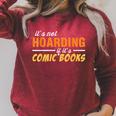 It's Not Hoarding If It's Comic Books Graphic Collector Raglan Sleeve Sweatshirt Heather Dust It's Not Hoarding If It's Comic Books Graphic Collector Raglan Sleeve Sweatshirt Heather Dust