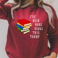 I'Ve Read More Books Than Trump Political Joke Gag Raglan Sleeve Sweatshirt Heather Dust I'Ve Read More Books Than Trump Political Joke Gag Raglan Sleeve Sweatshirt Heather Dust