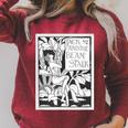 Jack And The Beanstalk 1900 Book Cover Raglan Sleeve Sweatshirt Heather Dust