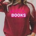 My Job Is Books Raglan Sleeve Sweatshirt Heather Dust