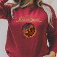 The Jungle Book Movie Logo Raglan Sleeve Sweatshirt Heather Dust