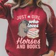 Just A Girl Who Loves Horses And Books Reading Animal Horse Raglan Sleeve Sweatshirt Heather Dust Just A Girl Who Loves Horses And Books Reading Animal Horse Raglan Sleeve Sweatshirt Heather Dust
