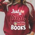 Just A Girl Who Loves Reading Books Book Nerd Librarian Raglan Sleeve Sweatshirt Heather Dust Just A Girl Who Loves Reading Books Book Nerd Librarian Raglan Sleeve Sweatshirt Heather Dust