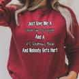 Just Give Me A Cup Of Coffee And A VC Andrews Book Raglan Sleeve Sweatshirt Heather Dust Just Give Me A Cup Of Coffee And A VC Andrews Book Raglan Sleeve Sweatshirt Heather Dust