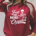 Just One More Chapter Book Lover Reading Bookworm Reader Raglan Sleeve Sweatshirt Heather Dust Just One More Chapter Book Lover Reading Bookworm Reader Raglan Sleeve Sweatshirt Heather Dust