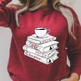 Just One More Chapter Book Reading For Book Lovers Raglan Sleeve Sweatshirt Heather Dust