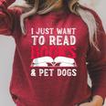 I Just Want To Read Books And Pet Dogs Cute Animal Reading Raglan Sleeve Sweatshirt Heather Dust I Just Want To Read Books And Pet Dogs Cute Animal Reading Raglan Sleeve Sweatshirt Heather Dust
