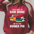 I Just Want To Read Books And Pet My Guinea Pig Reading Raglan Sleeve Sweatshirt Heather Dust I Just Want To Read Books And Pet My Guinea Pig Reading Raglan Sleeve Sweatshirt Heather Dust