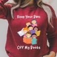 Keep Your Bans Off My Books Anti-Censorship Reader Of Books Raglan Sleeve Sweatshirt Heather Dust Keep Your Bans Off My Books Anti-Censorship Reader Of Books Raglan Sleeve Sweatshirt Heather Dust