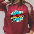 Kids Boys Brooks Comic Book Superhero Name Raglan Sleeve Sweatshirt Heather Dust Kids Boys Brooks Comic Book Superhero Name Raglan Sleeve Sweatshirt Heather Dust