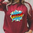 Kids Boys Easton Comic Book Superhero Name Raglan Sleeve Sweatshirt Heather Dust Kids Boys Easton Comic Book Superhero Name Raglan Sleeve Sweatshirt Heather Dust