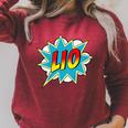 Kids Boys Lio Name Comic Book Superhero Raglan Sleeve Sweatshirt Heather Dust Kids Boys Lio Name Comic Book Superhero Raglan Sleeve Sweatshirt Heather Dust