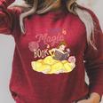 Kids Disney Beauty And The Beast Belle There Is Magic In A Book Raglan Sleeve Sweatshirt Heather Dust Kids Disney Beauty And The Beast Belle There Is Magic In A Book Raglan Sleeve Sweatshirt Heather Dust