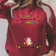 Kids Lucy Guest Book For First Day Of School Raglan Sleeve Sweatshirt Heather Dust