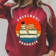 Kids Preschool Graduate Sloth Graduation Cap Sleeping On Books Raglan Sleeve Sweatshirt Heather Dust Kids Preschool Graduate Sloth Graduation Cap Sleeping On Books Raglan Sleeve Sweatshirt Heather Dust