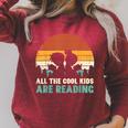 All Kids Are Reading Retro Read Book Lover Boys Girls Small Raglan Sleeve Sweatshirt Heather Dust All Kids Are Reading Retro Read Book Lover Boys Girls Small Raglan Sleeve Sweatshirt Heather Dust