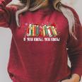 If You Know You Know 6 7 Six Seven Meme Floral Book Lover Raglan Sleeve Sweatshirt Heather Dust