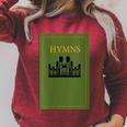 LDS COUPLES COSTUME Hymns Hymnbook Mormon Matching Raglan Sleeve Sweatshirt Heather Dust