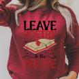 Leave Poetry To The Prose Literature Writer Book Author Raglan Sleeve Sweatshirt Heather Dust