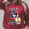 Lemur Reading Books Matching Bookworm Readers Librarian Raglan Sleeve Sweatshirt Heather Dust Lemur Reading Books Matching Bookworm Readers Librarian Raglan Sleeve Sweatshirt Heather Dust