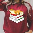 Leopard Gecko Sleeping Books Reading Geckos Raglan Sleeve Sweatshirt Heather Dust Leopard Gecko Sleeping Books Reading Geckos Raglan Sleeve Sweatshirt Heather Dust