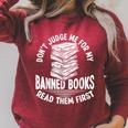 Librarian Banned Book List Banned Book Set Book Lover Raglan Sleeve Sweatshirt Heather Dust