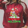 Librarian Booked Up For The Holidays Books Christmas Tree Raglan Sleeve Sweatshirt Heather Dust Librarian Booked Up For The Holidays Books Christmas Tree Raglan Sleeve Sweatshirt Heather Dust