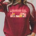 Librarian Girl Book Lover Reading Bookworm Librarian Raglan Sleeve Sweatshirt Heather Dust Librarian Girl Book Lover Reading Bookworm Librarian Raglan Sleeve Sweatshirt Heather Dust